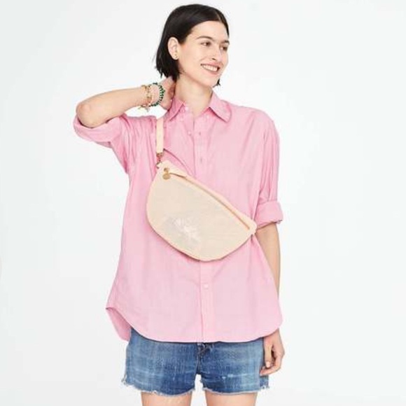 Clare V Fanny Perforated Large Belt Bag - Picture 2 of 11